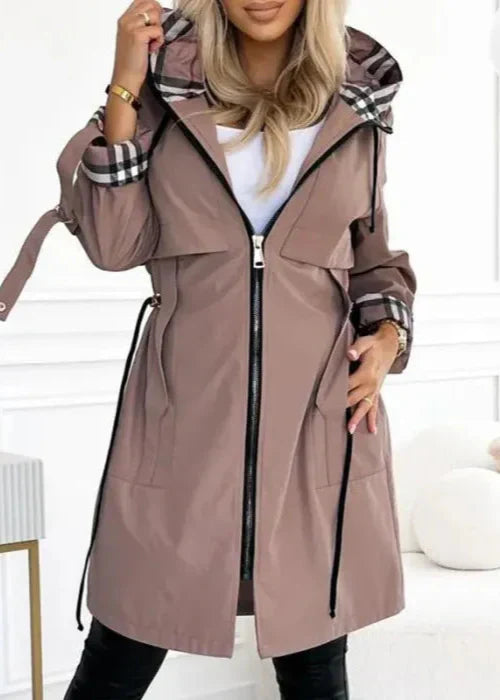 Natalie Zip-Up Coat