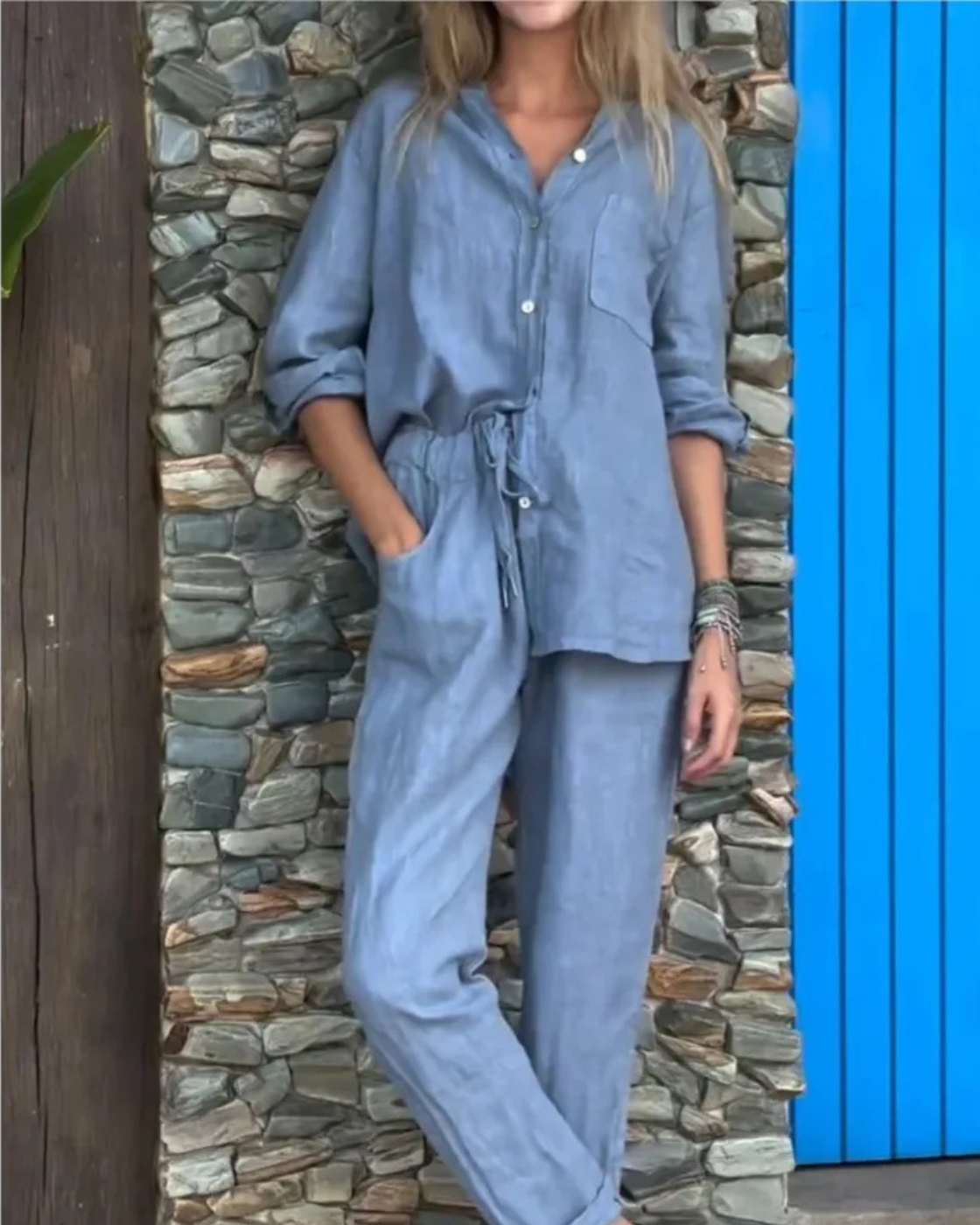 Mercedes Linen Set