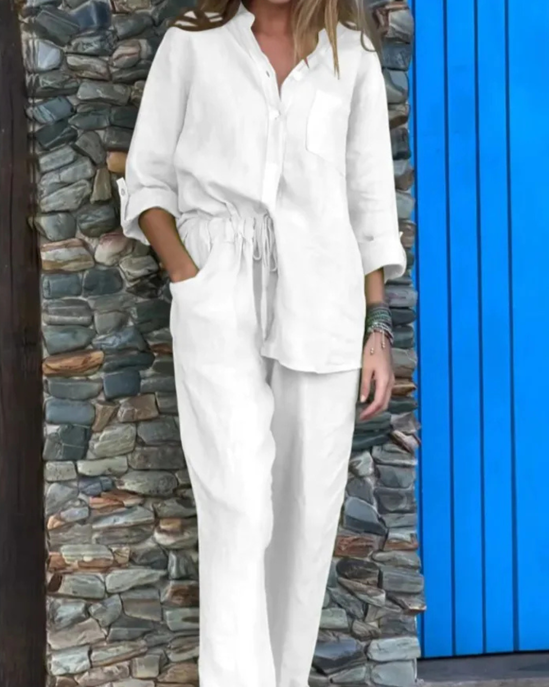 Mercedes Linen Set