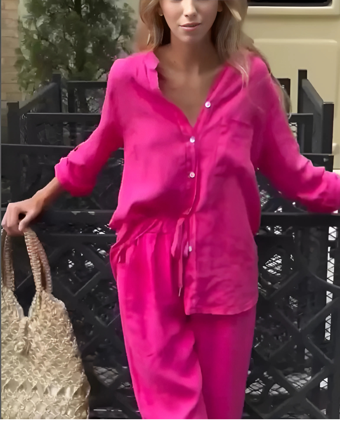 Mercedes Linen Set