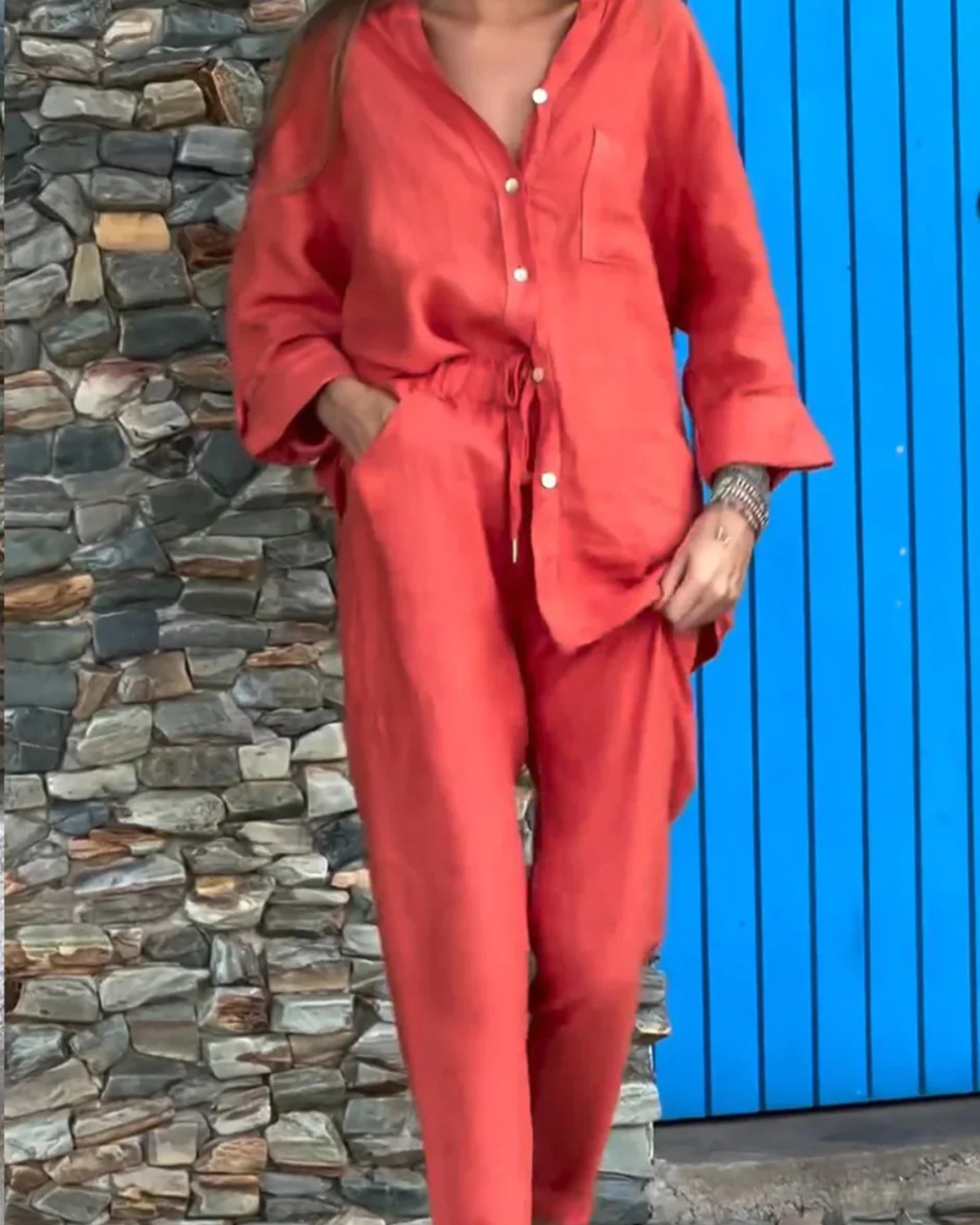 Mercedes Linen Set