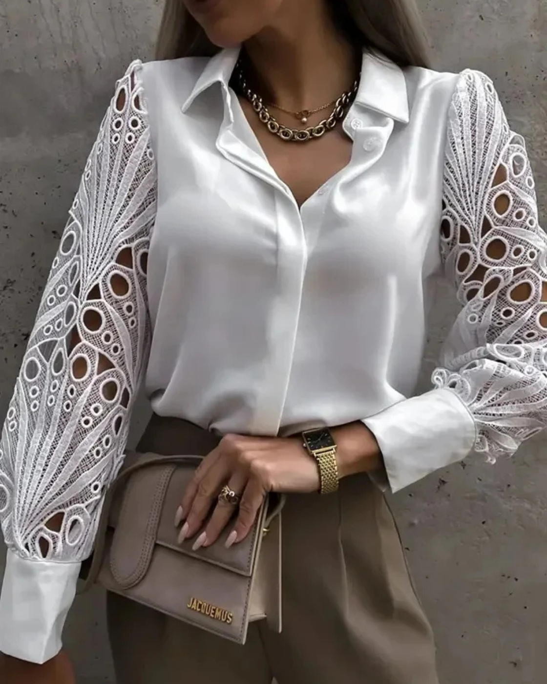Beatrice Lace Shirt