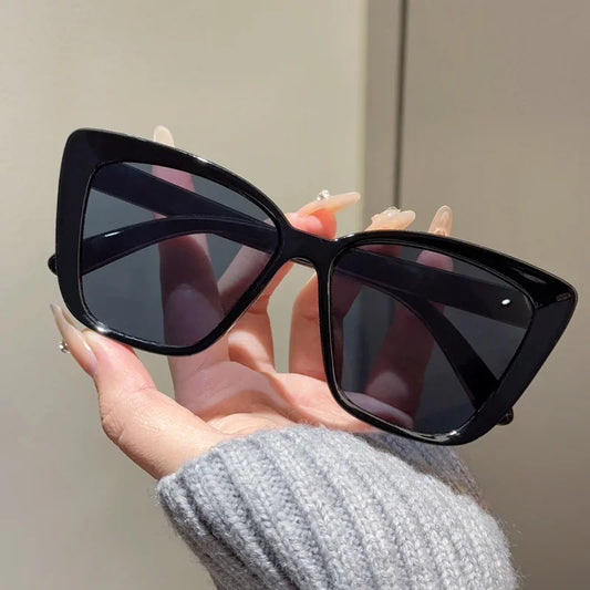 Contemporary UV400 Cat Eye Sunglasses