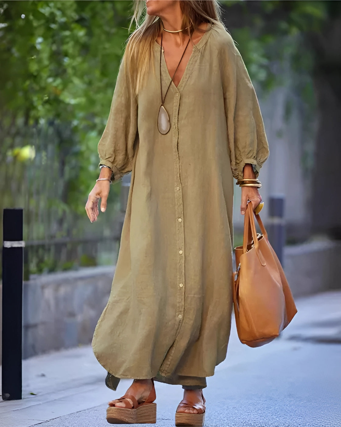Pandora Dress - Linen | Super Lightweight and Loose - Vintage (Summer 2025)
