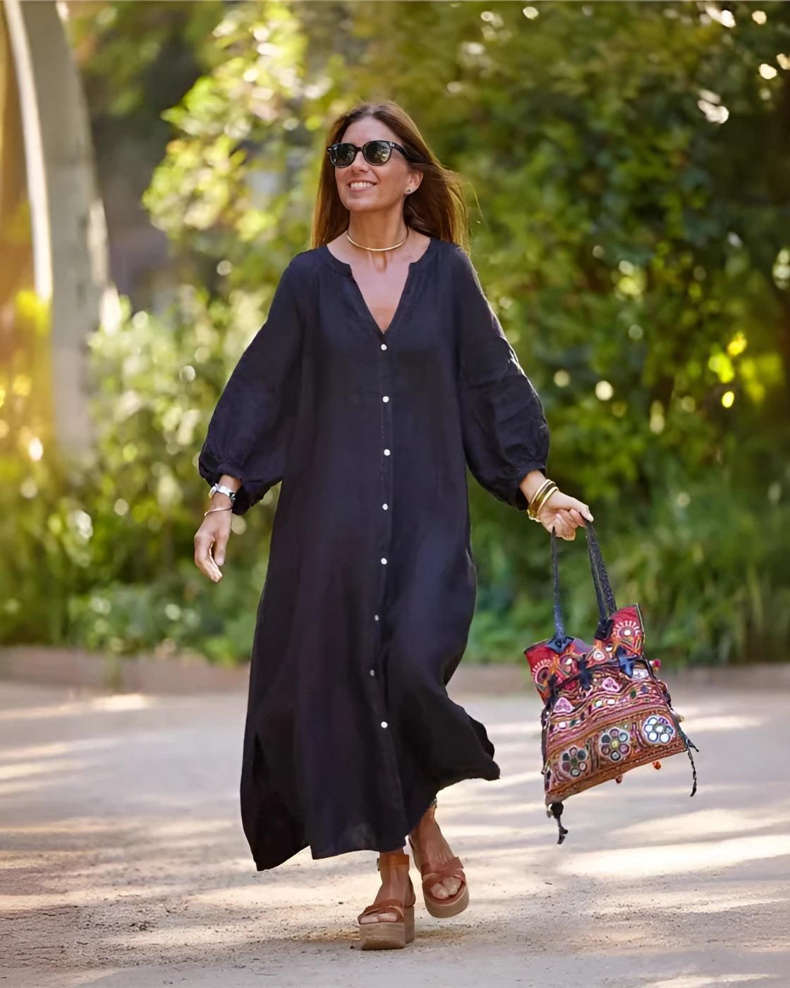 Pandora Dress - Linen | Super Lightweight and Loose - Vintage (Summer 2025)