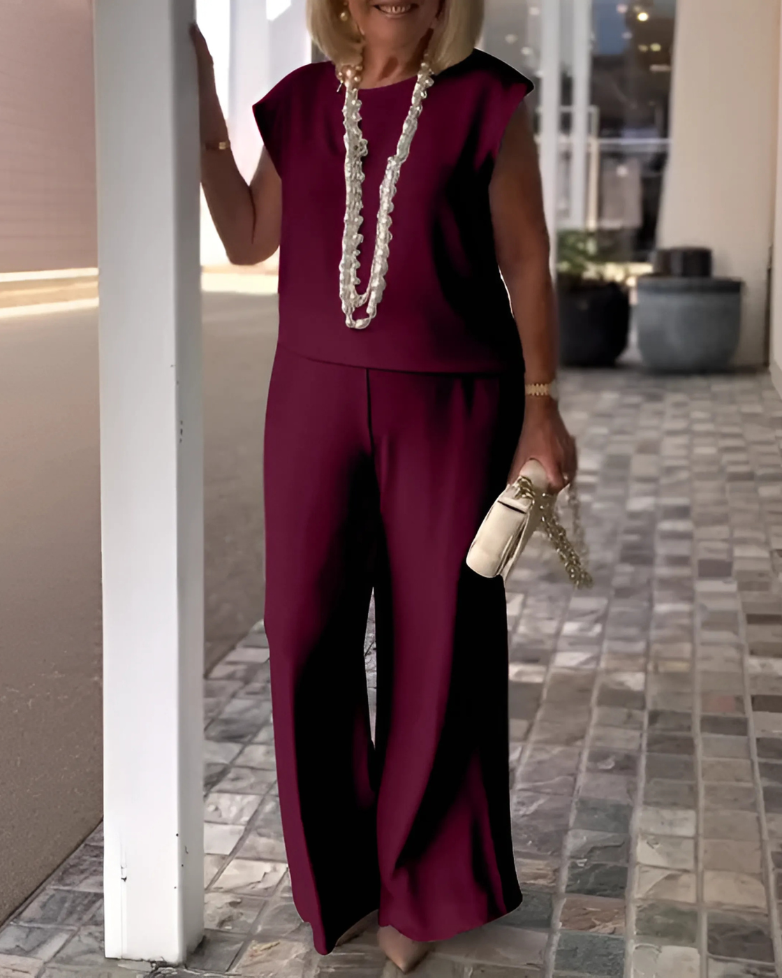 Elizabeth Set | 2 Pieces - Premium Linen (Casual Style)