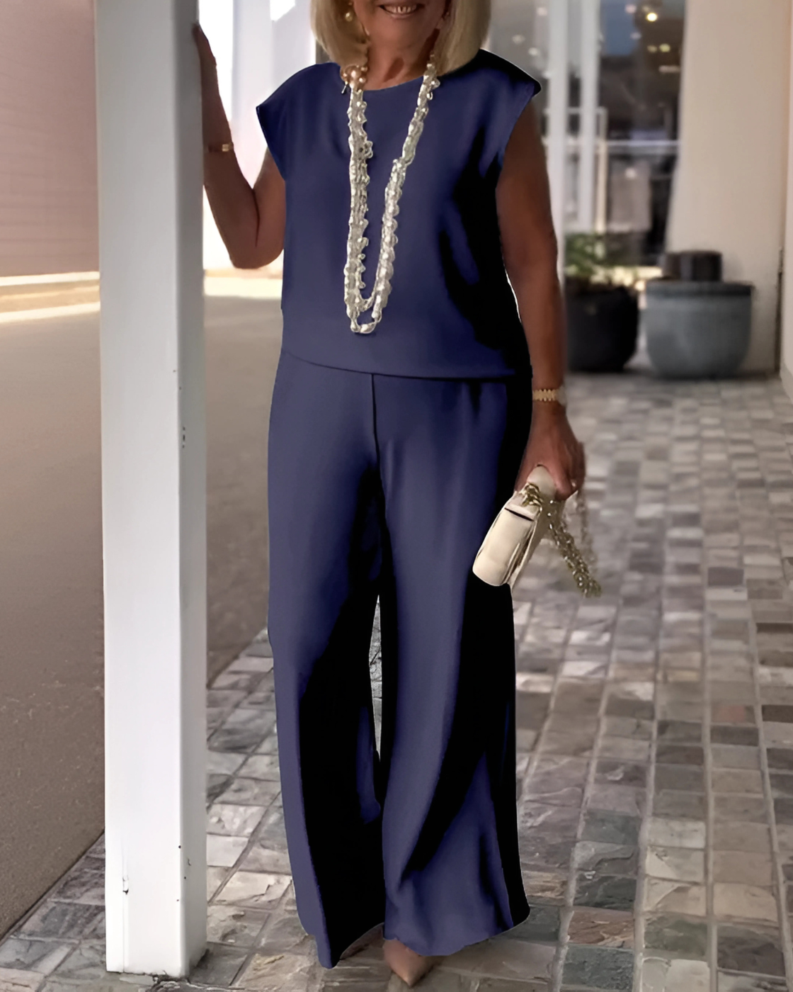 Elizabeth Set | 2 Pieces - Premium Linen (Casual Style)