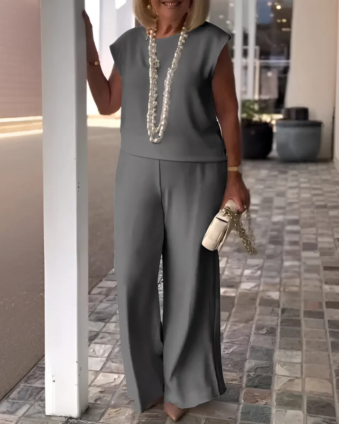 Elizabeth Set | 2 Pieces - Premium Linen (Casual Style)