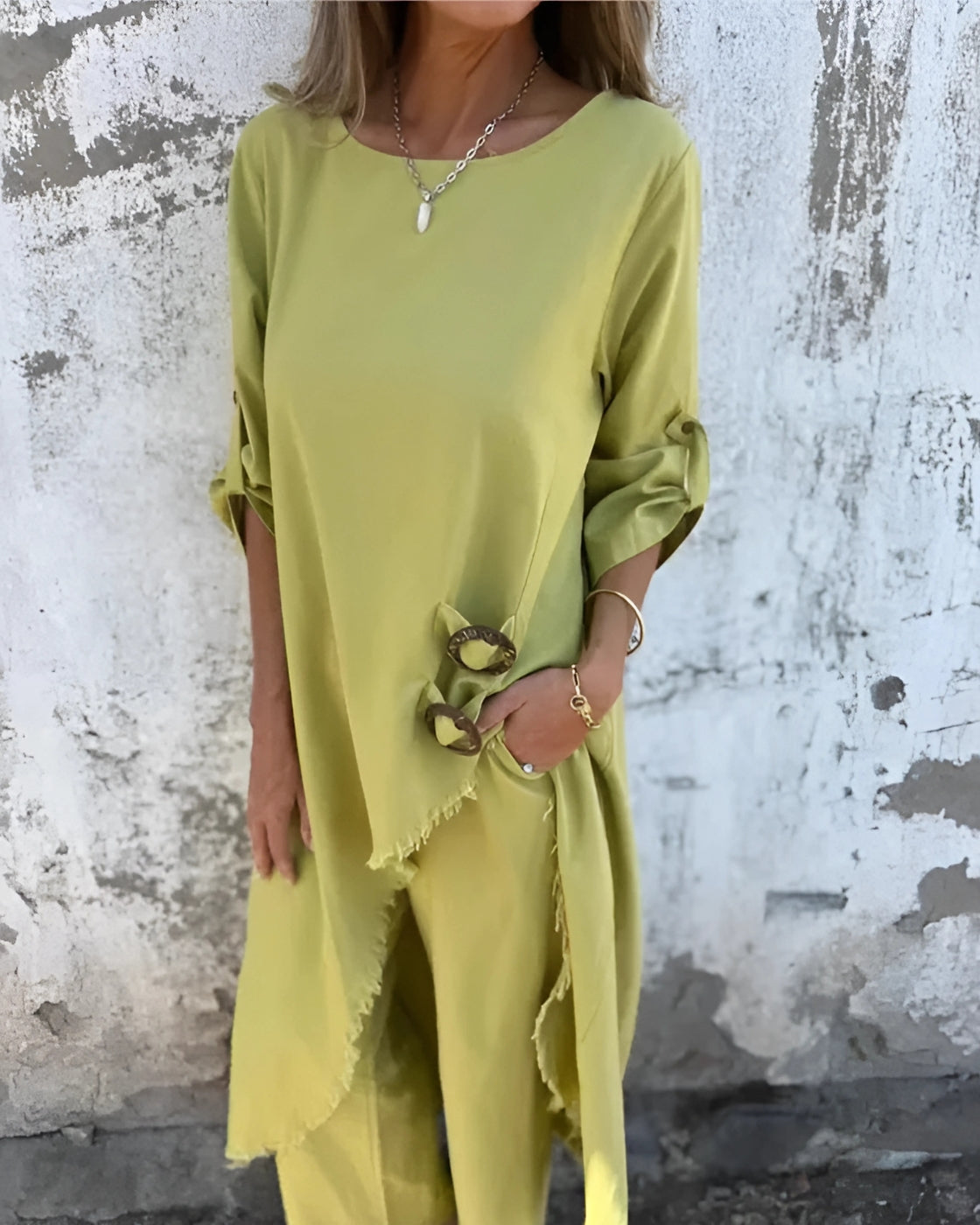 Iris Casual Set - Premium Linen | Loose and Cool (Summer 2025) - Vintage