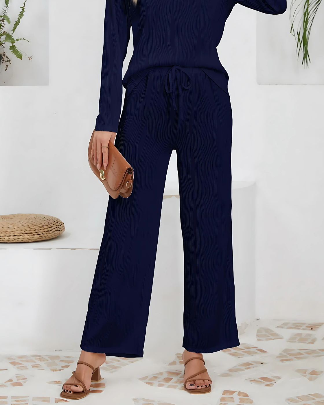 Laura Set | 2 Pieces - Premium Linen (European Style)
