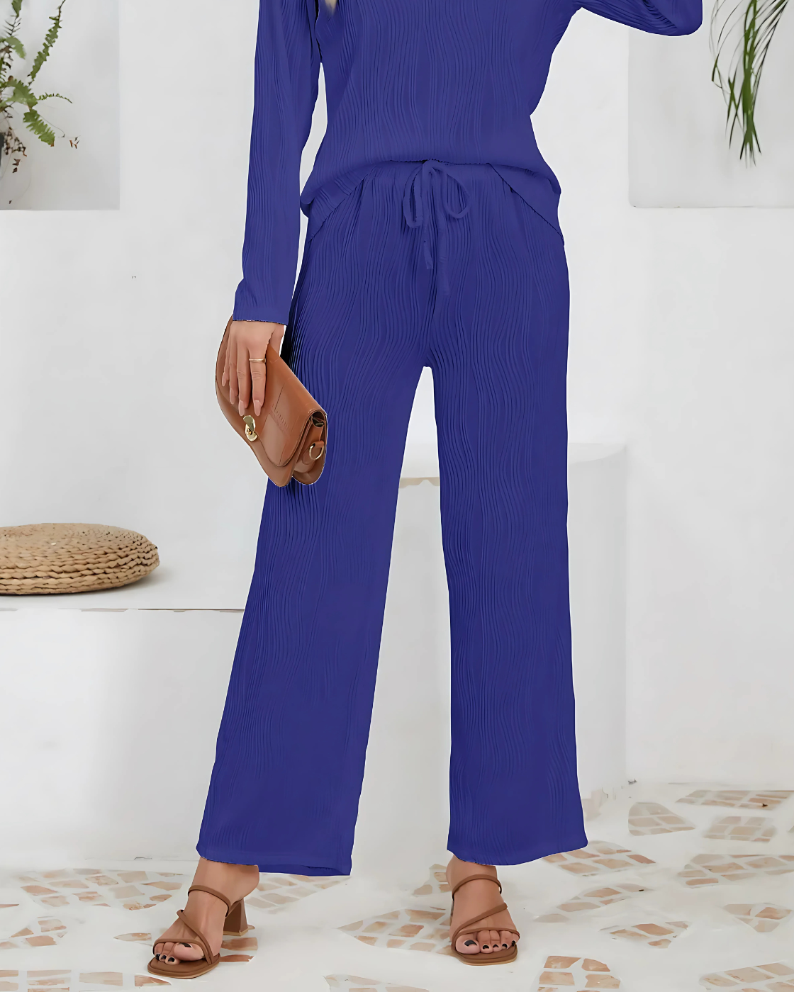 Laura Set | 2 Pieces - Premium Linen (European Style)