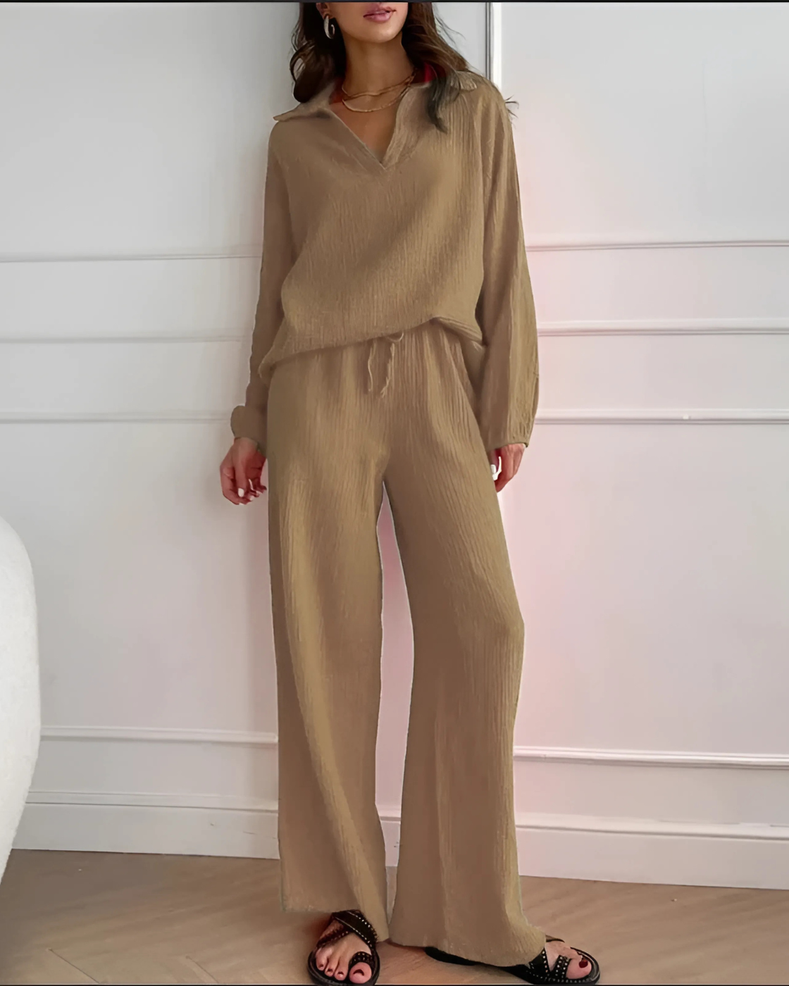 Grace Set | 2 Pieces - Premium Linen (European Style)