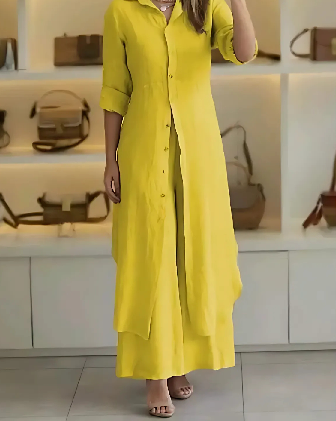 Clara Set | Premium Linen (European Style)