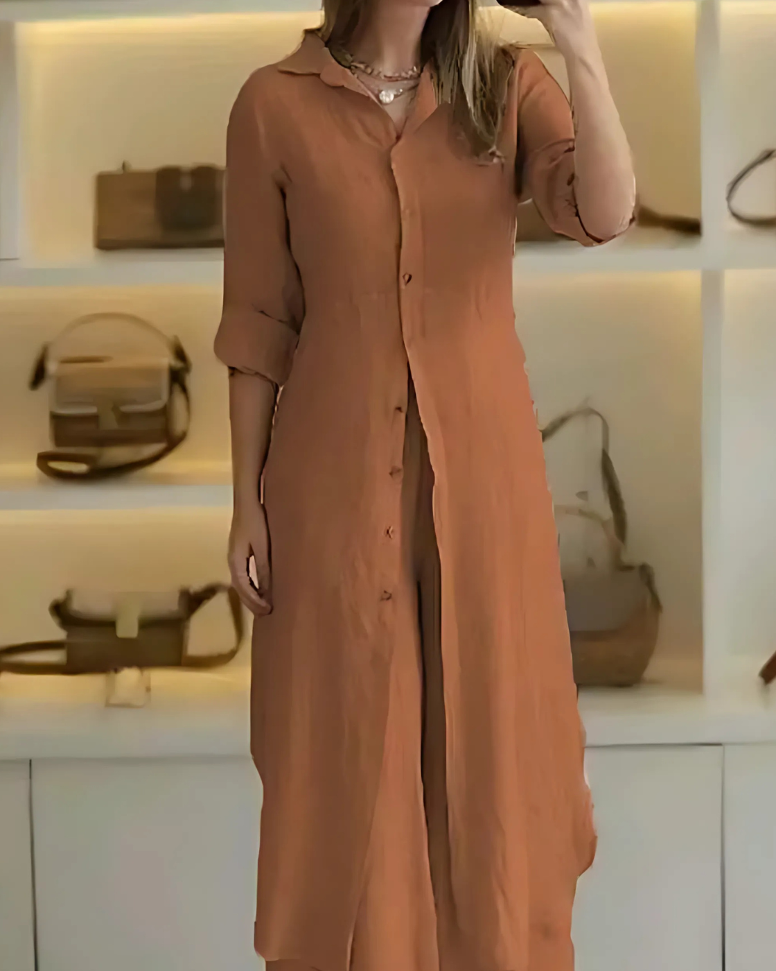 Clara Set | Premium Linen (European Style)