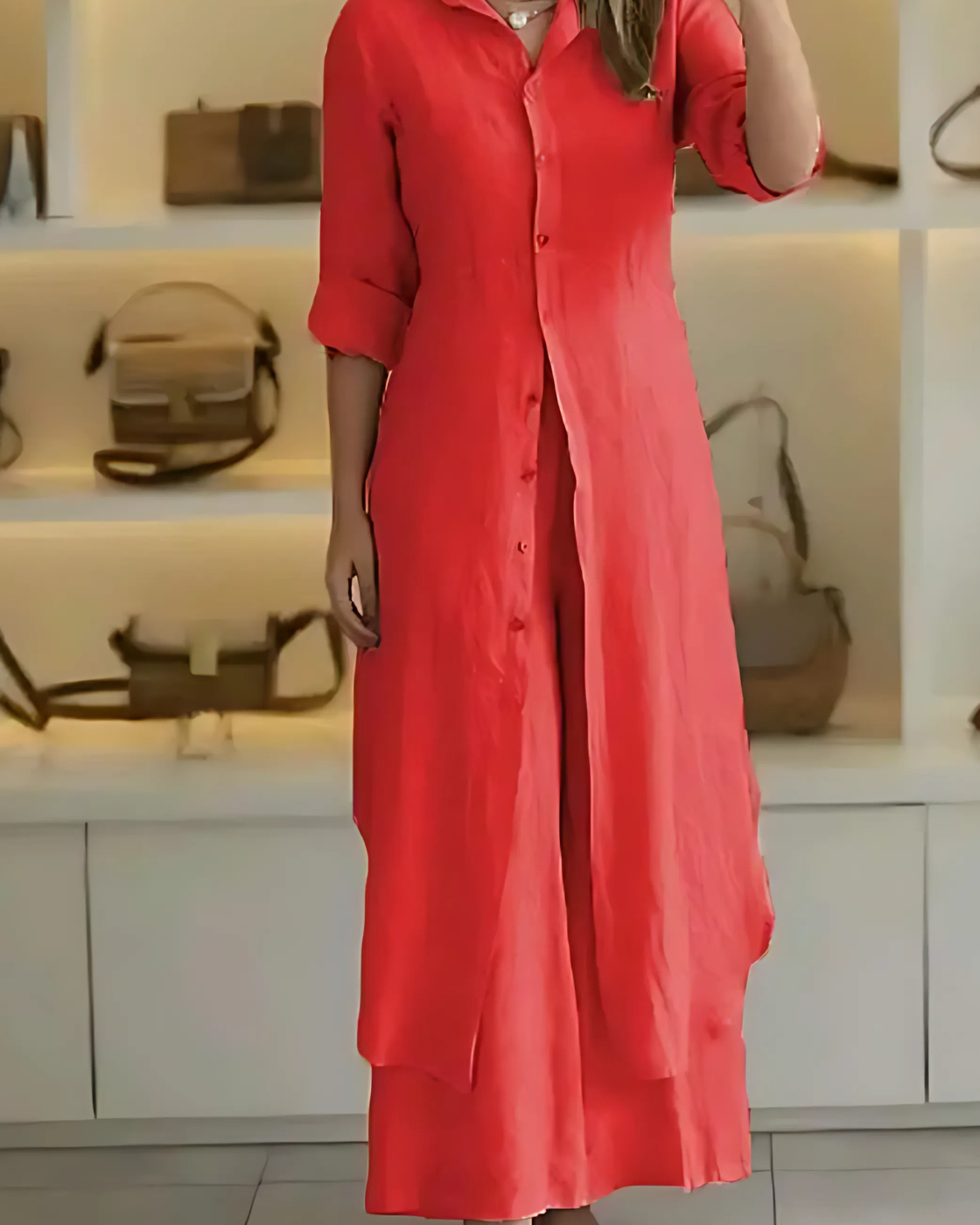 Clara Set | Premium Linen (European Style)