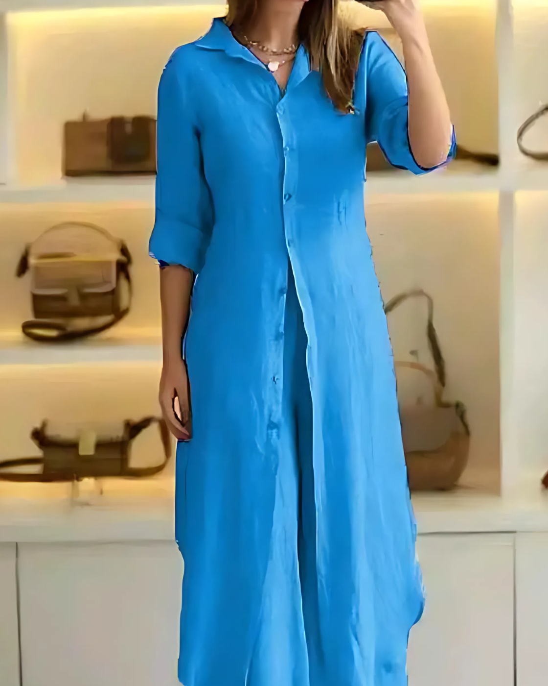 Clara Set | Premium Linen (European Style)