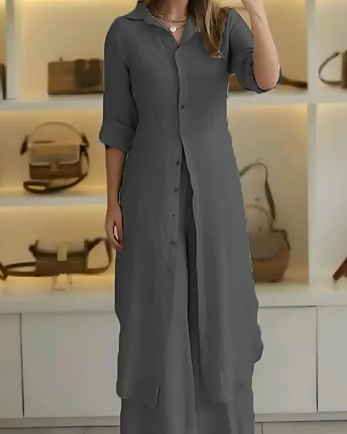 Clara Set | Premium Linen (European Style)
