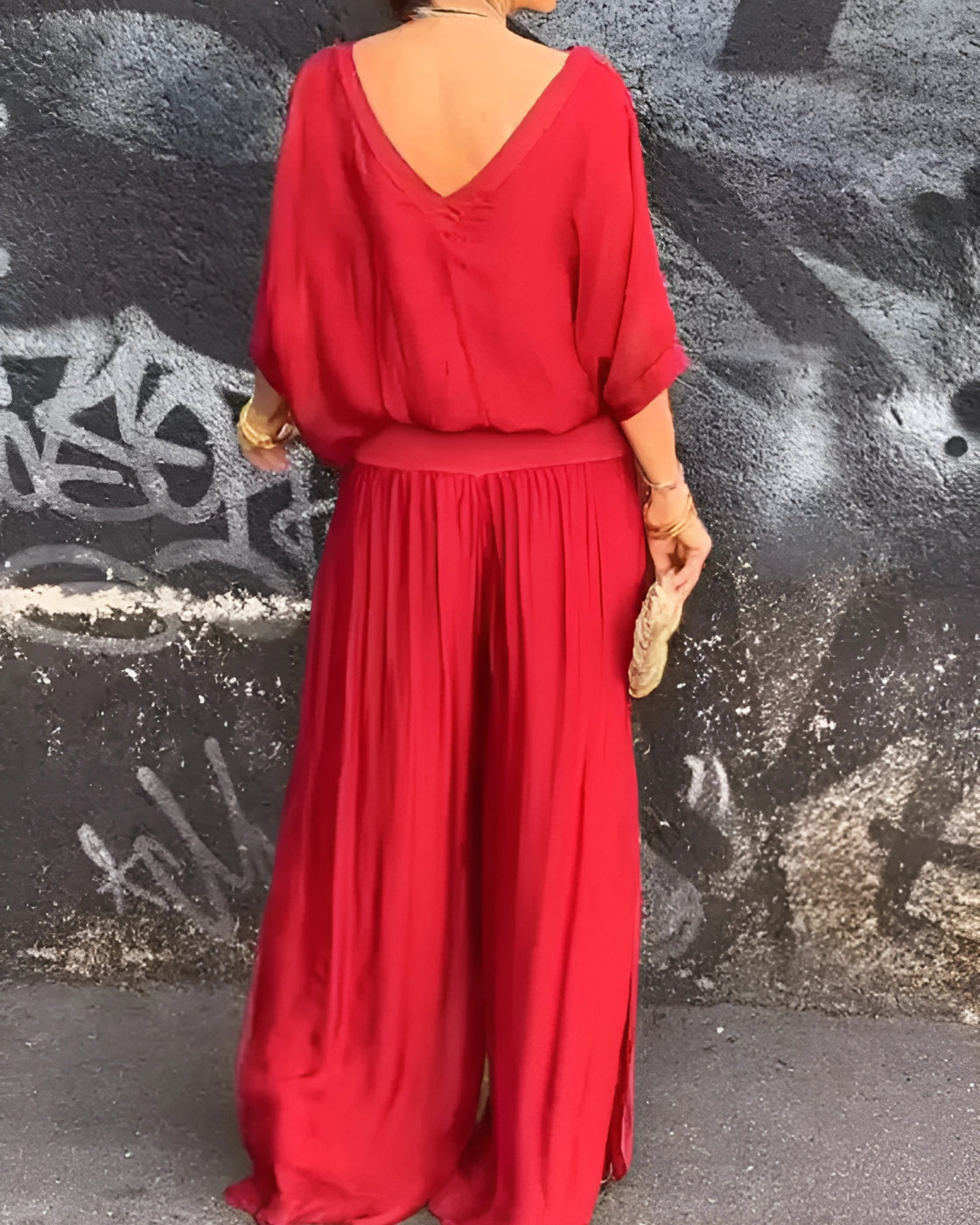Safira Set | Short Sleeve V-Neck (Summer 2025)