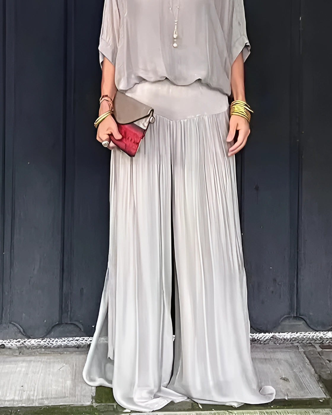 Safira Set | Short Sleeve V-Neck (Summer 2025)