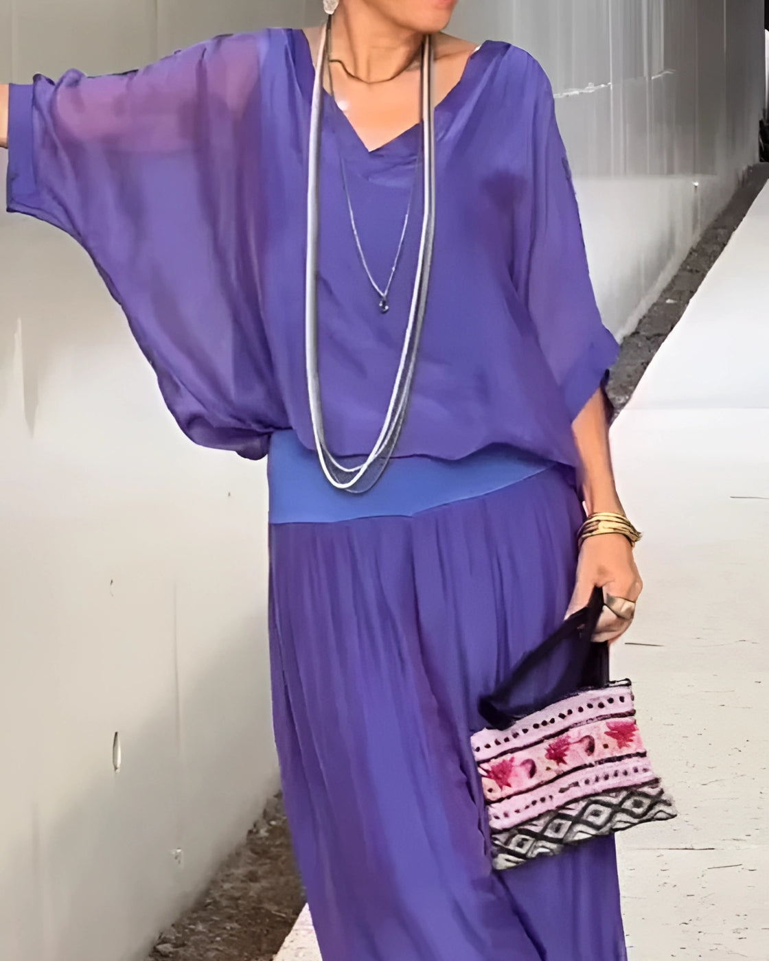 Safira Set | Short Sleeve V-Neck (Summer 2025)