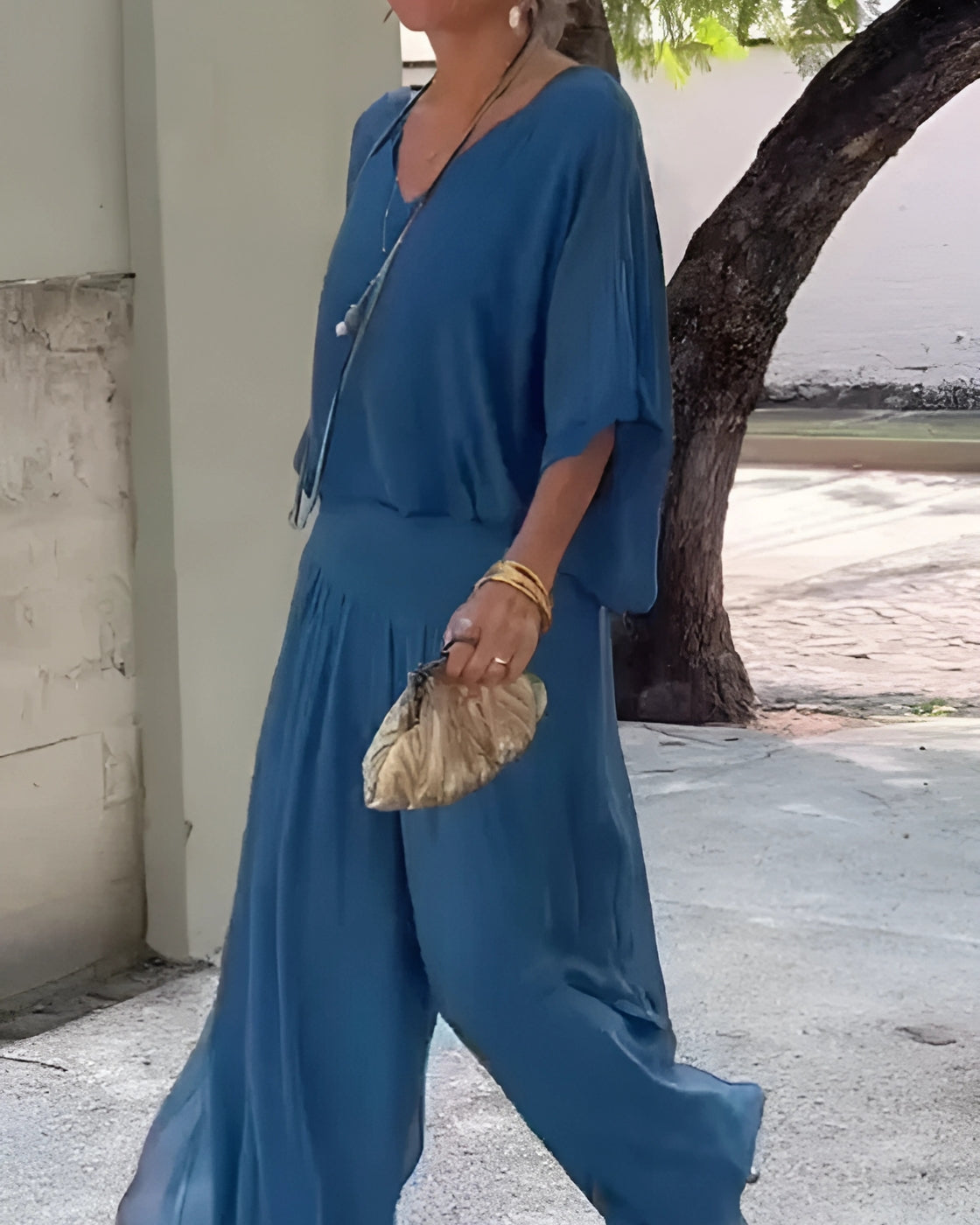 Safira Set | Short Sleeve V-Neck (Summer 2025)