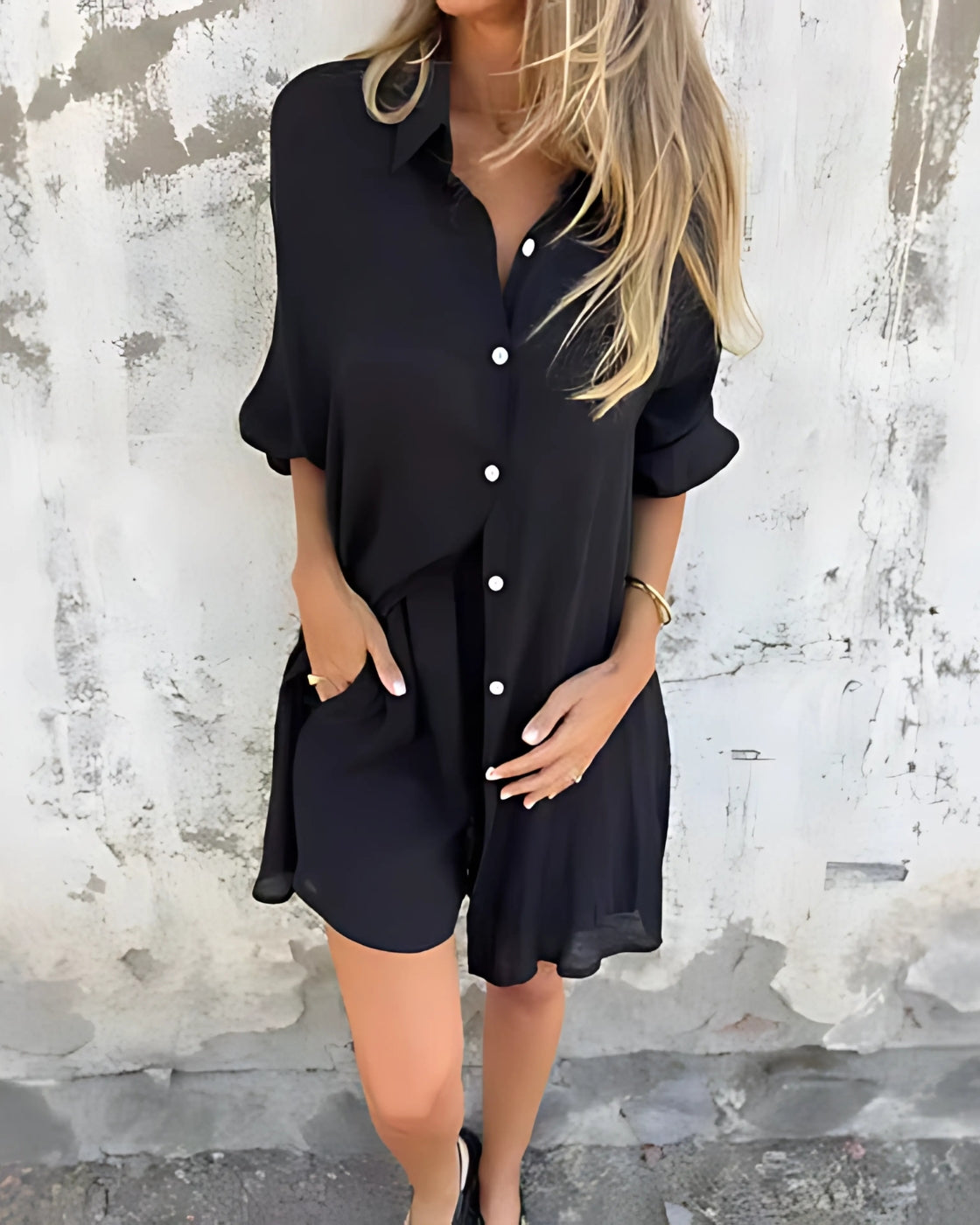 Olivia Set | 2-Piece - Premium Linen (Light & Flowy)