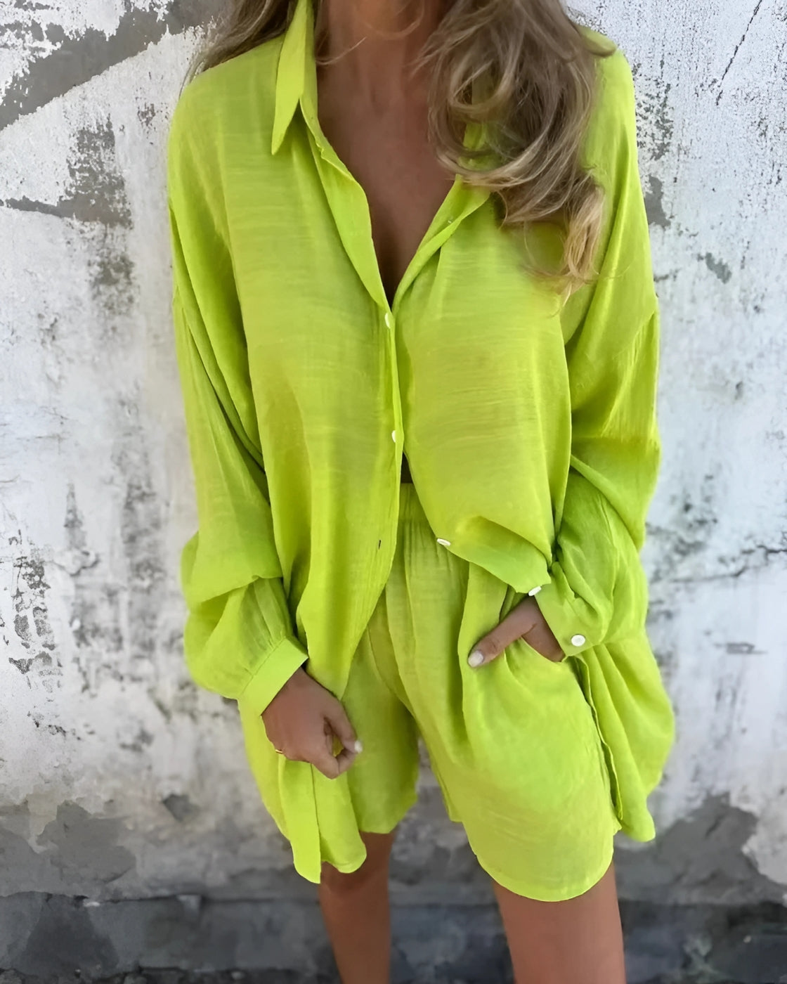 Olivia Set | 2-Piece - Premium Linen (Light & Flowy)