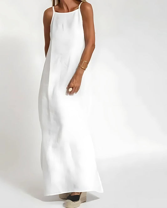 Stella Dress - Premium Linen | Super Fresh (American and European Style)