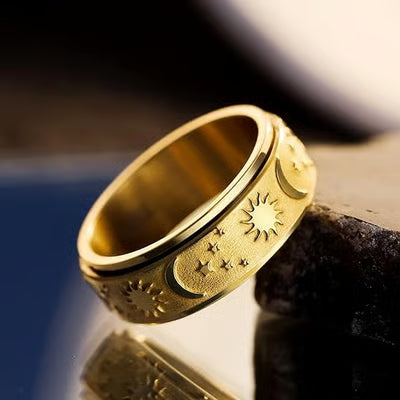 Celestial Spinner Ring
