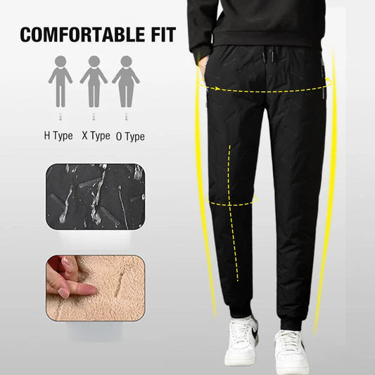 Unisex Waterproof Fleece-Lined Pants - Effortlessly Conquer the UK Winter!