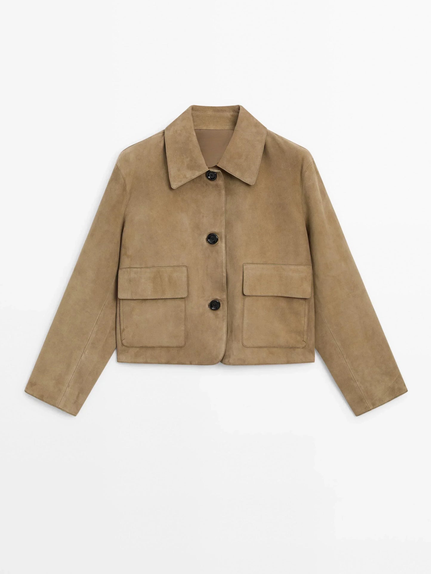 Distressed Suede Jacket