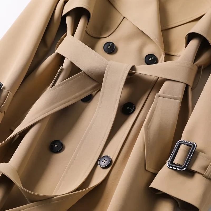 Amoura | Classic Belted Trench Coat