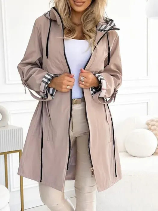 Natalie Zip-Up Coat