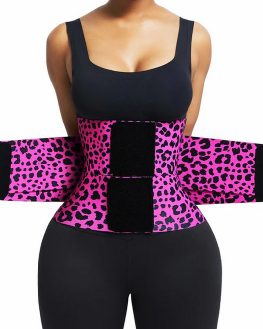 Triple Wrap Waist Cincher Ab Belt for Women - Tummy Control Body Shaper