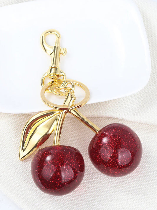 Cherry Bag Charm