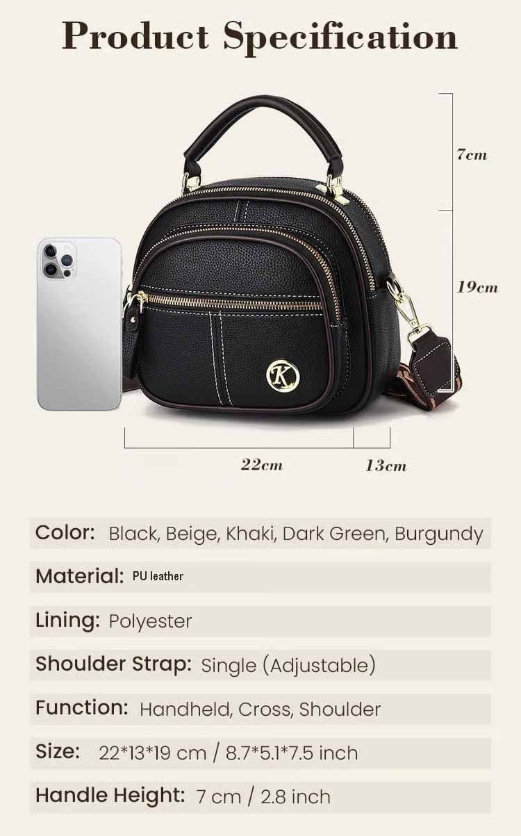 Multi-Pocket Crossbody