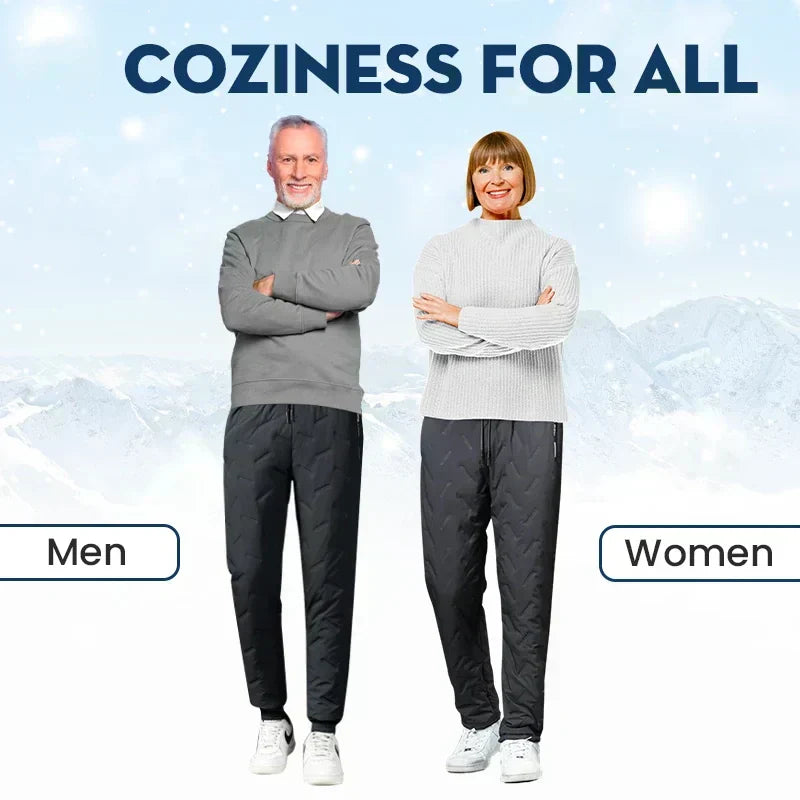 Unisex Waterproof Fleece-Lined Pants - Effortlessly Conquer the UK Winter!