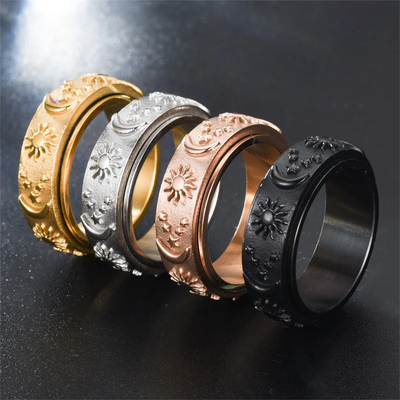 Celestial Spinner Ring