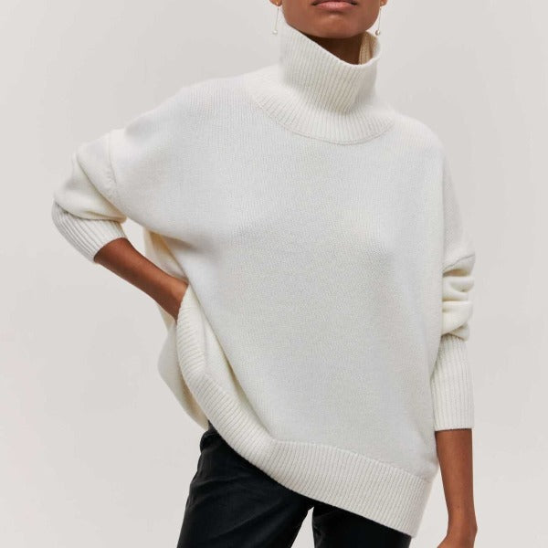 Lidia Oversized Turtleneck Sweater