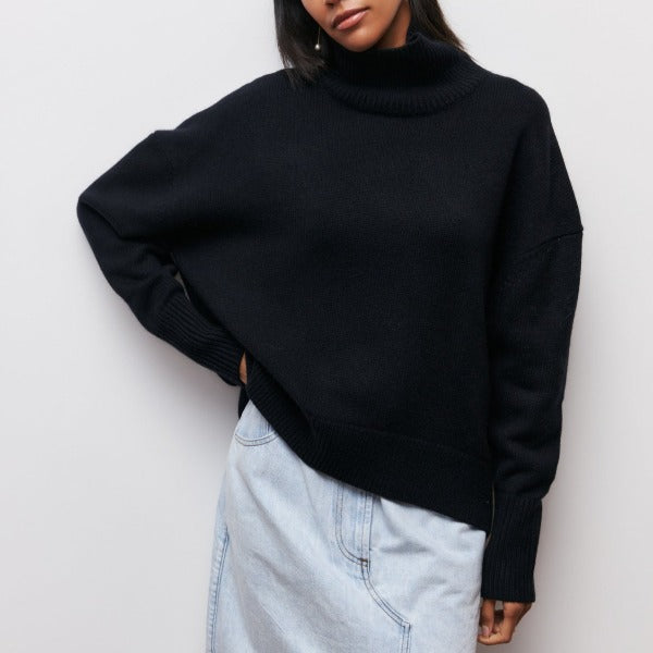 Lidia Oversized Turtleneck Sweater