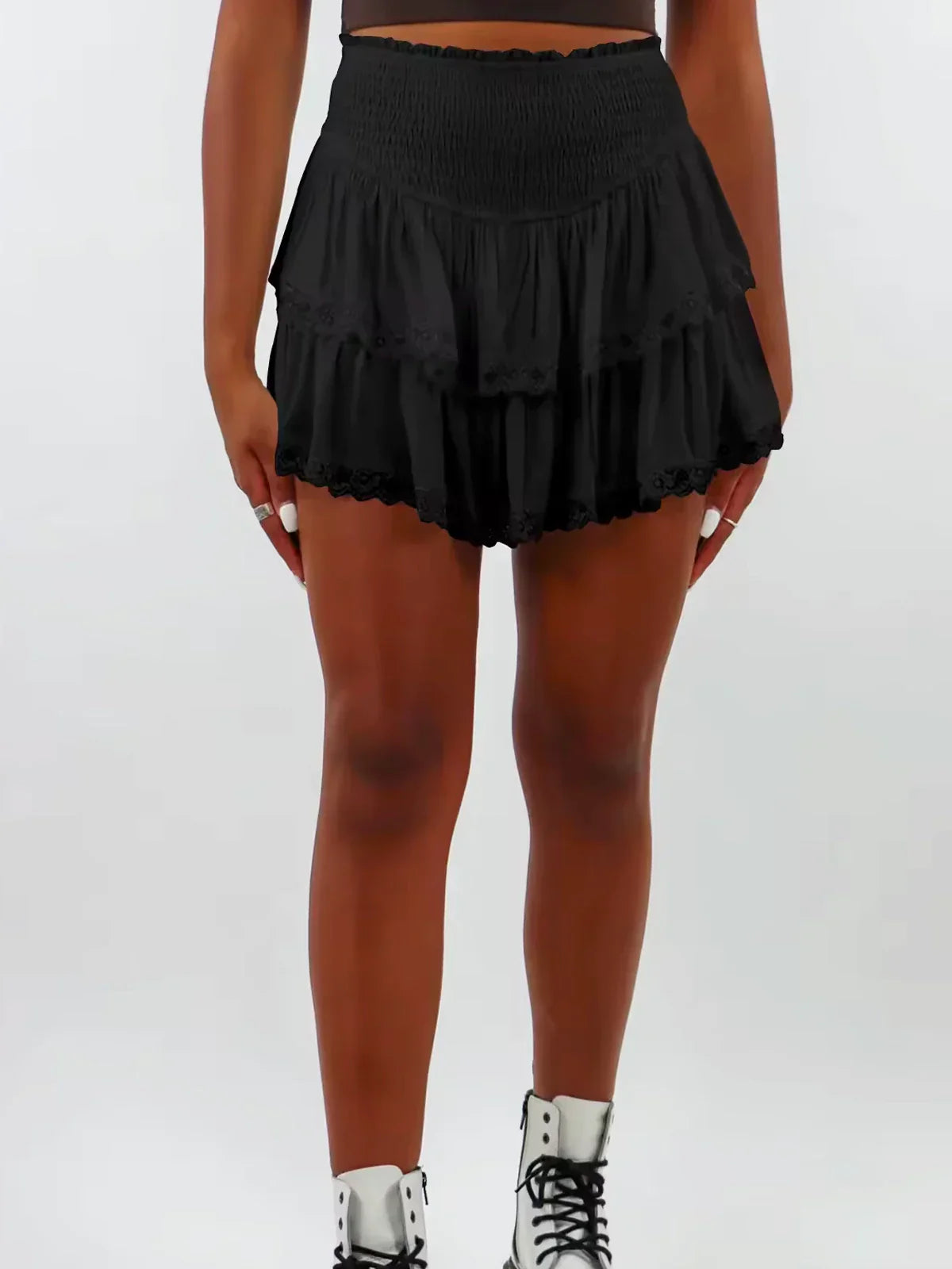 Charming Lace Knit Ensemble