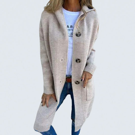 Everlyn | Soft Knit Hooded Cardigan for Ultimate Comfort