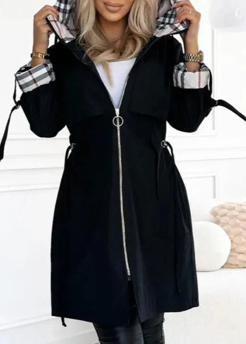 Natalie Zip-Up Coat