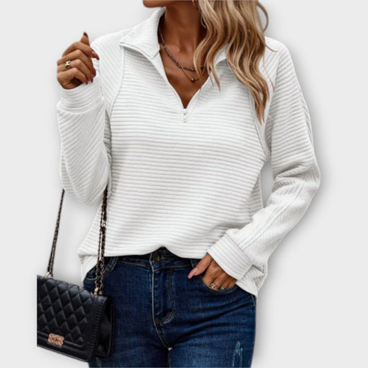 Sofía Structured Knit Sweater
