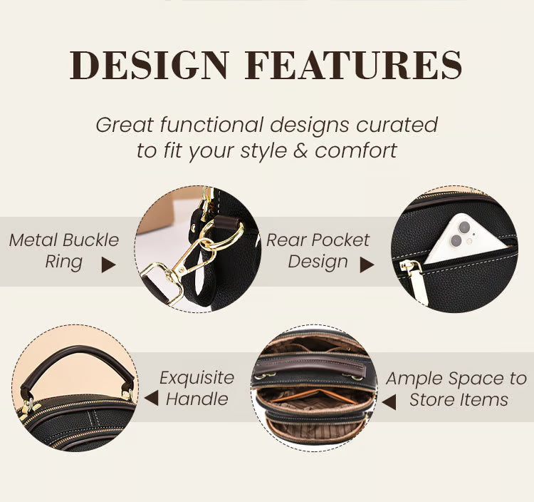 Multi-Pocket Crossbody