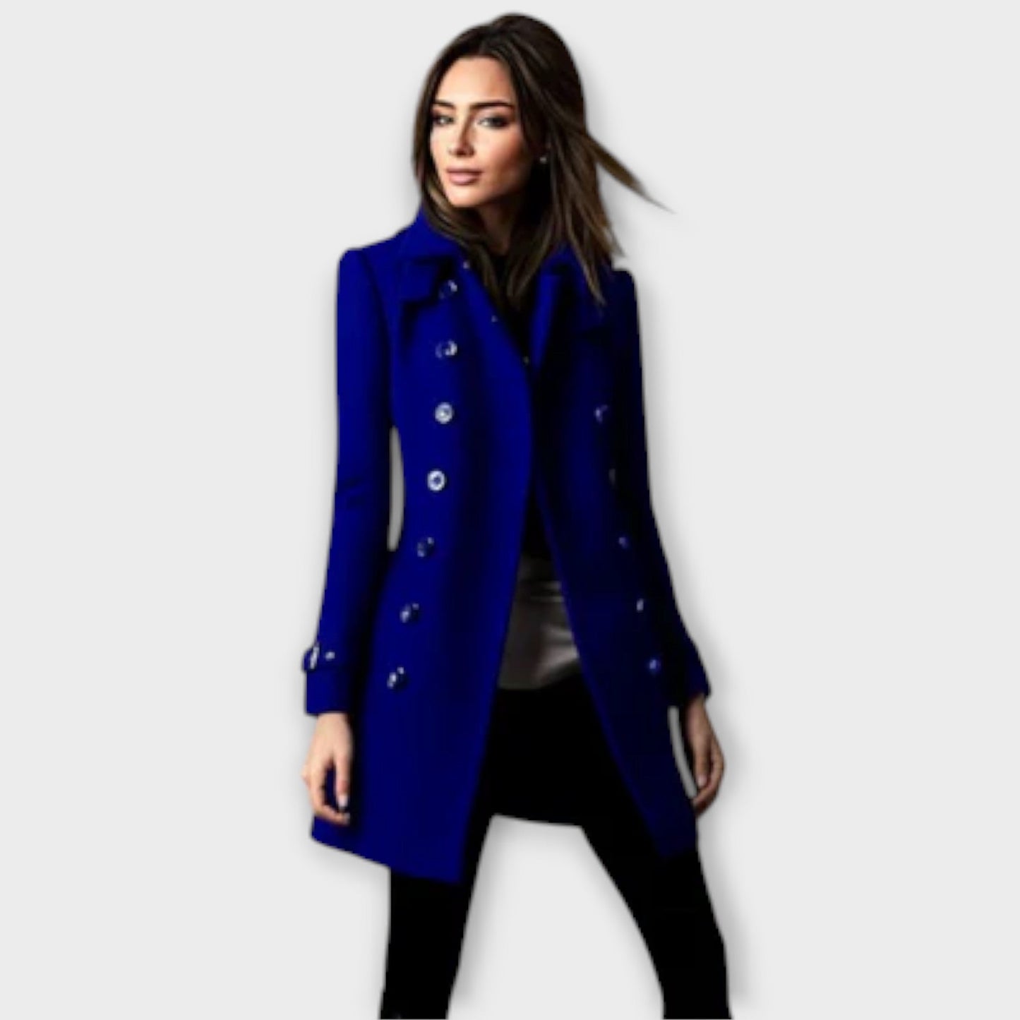 Linda - Classic Double-Breasted Trench Coat