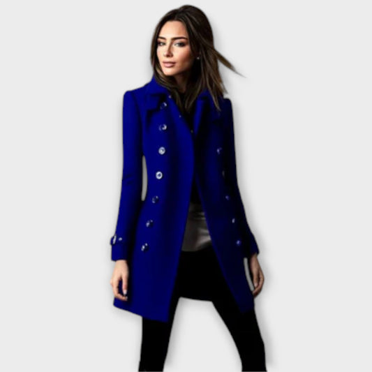 Linda - Classic Double-Breasted Trench Coat