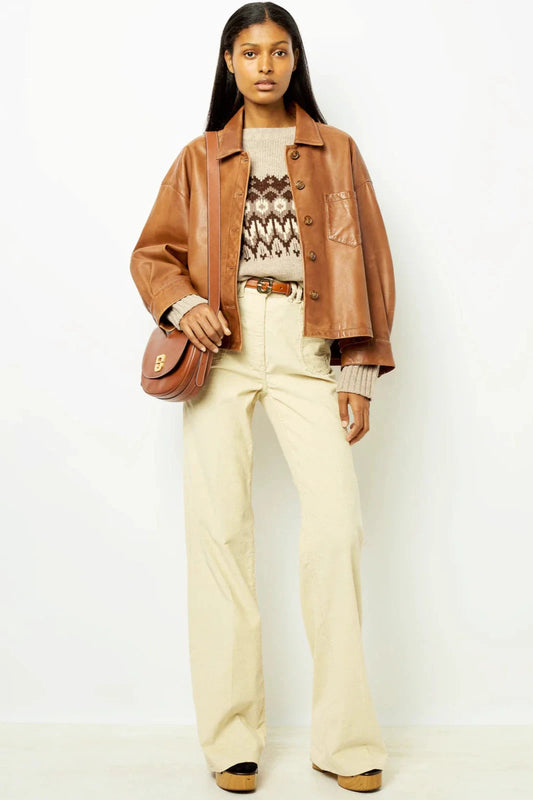 The Boxy Leather Jacket