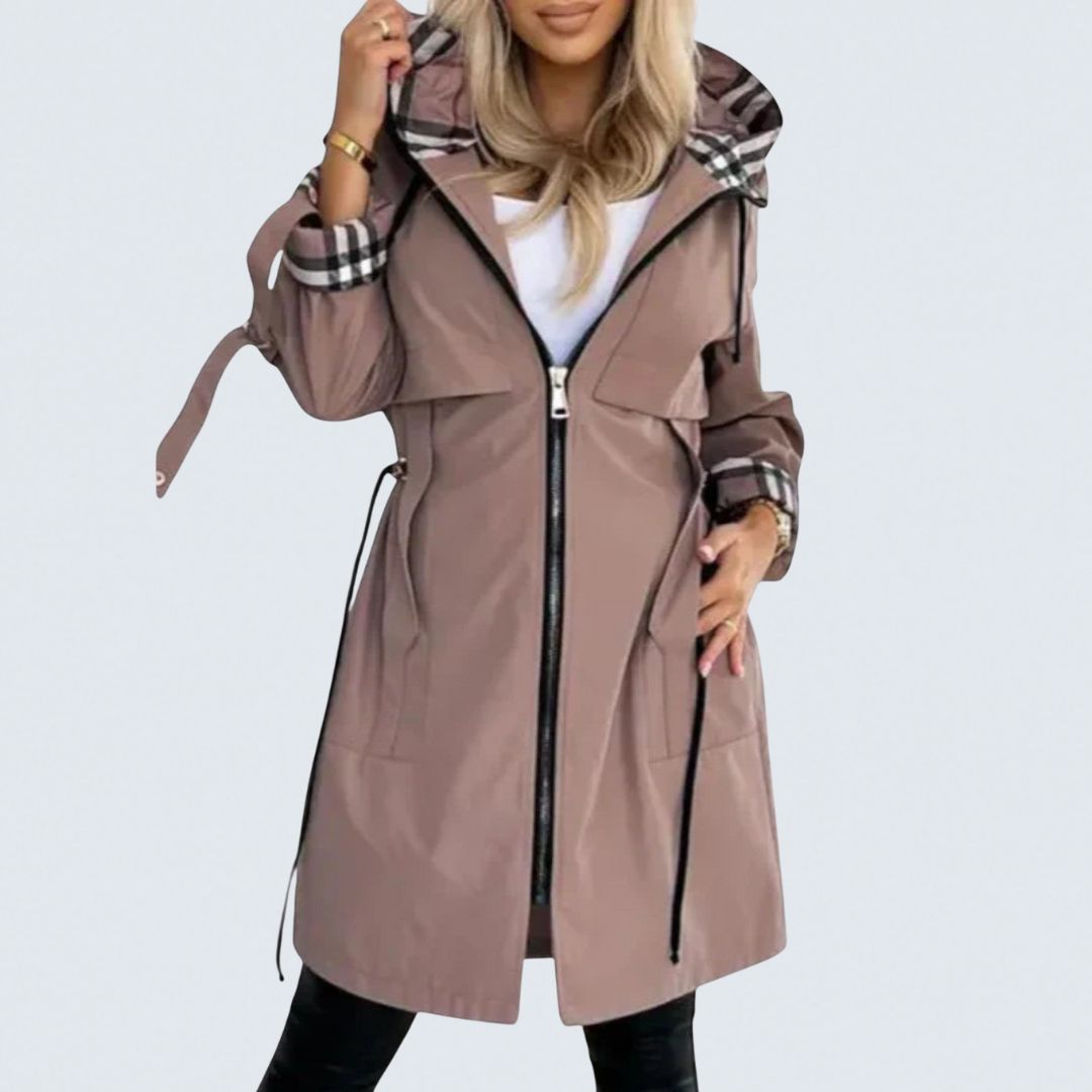 Natalie Zip-Up Coat