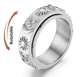 Celestial Spinner Ring